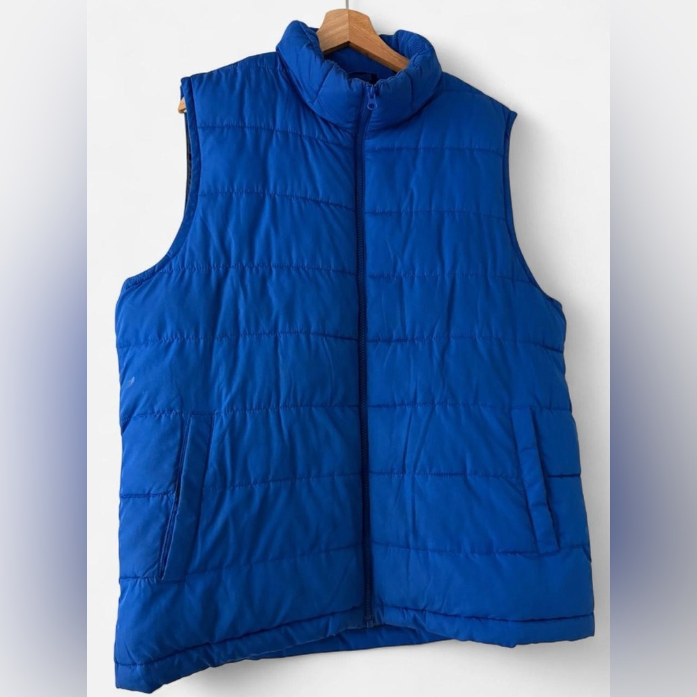 GAP Royal Blue Quilted Vest